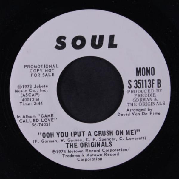 ORIGINALS: Ohh You / Mono 45 (dj) Soul #2 image