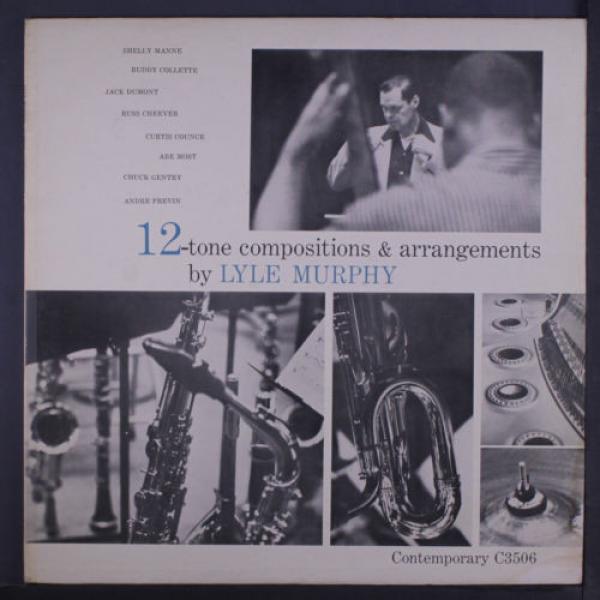 LYLE MURPHY: 12-tone Compositions &amp; Arrangements LP (Mono, minor stain at corne #1 image