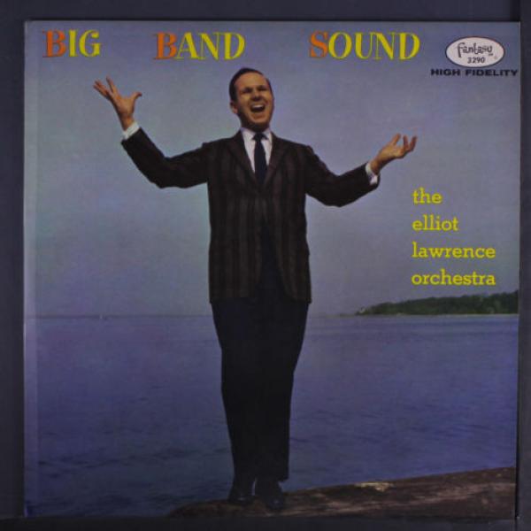 ELLIOT LAWRENCE: Big Band Sound LP (Mono, red vinyl, tag stain obc, 2 neat clea #1 image