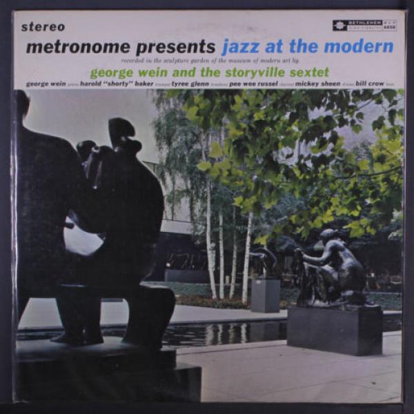 GEORGE WEIN: Metronome Presents Jazz At The Modern LP (Mono, neat clear taped t #1 image