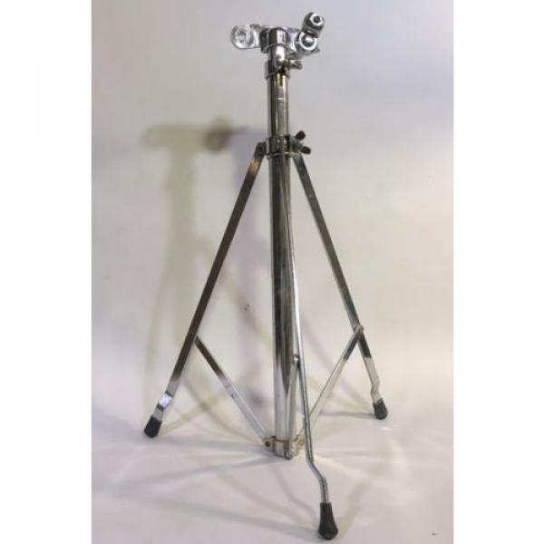 LUDWIG Hercules Dual Double Rack Tom Drum Tripod Floor Stand 70s Vtg B/O Era #3 image