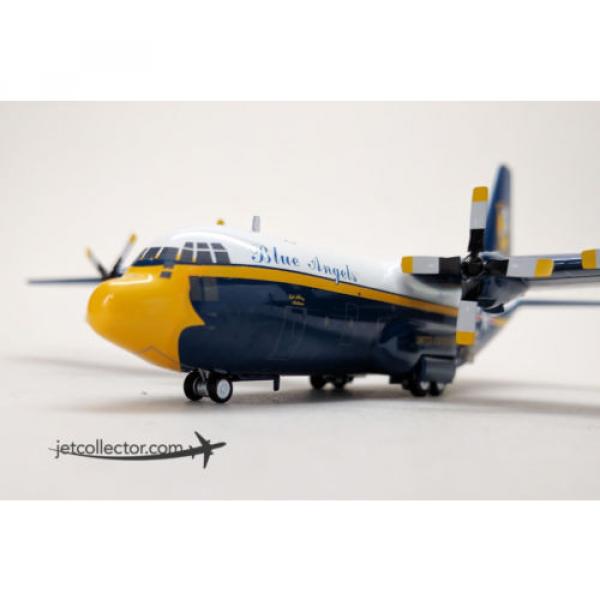 Inflight Blue Angels &#034;Fat Albert&#034; KC-130F Hercules w/Stand IF1300616 1:200 #1 image