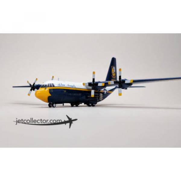 Inflight Blue Angels &#034;Fat Albert&#034; KC-130F Hercules w/Stand IF1300616 1:200 #2 image