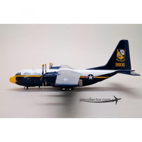 Inflight Blue Angels &#034;Fat Albert&#034; KC-130F Hercules w/Stand IF1300616 1:200 #4 image