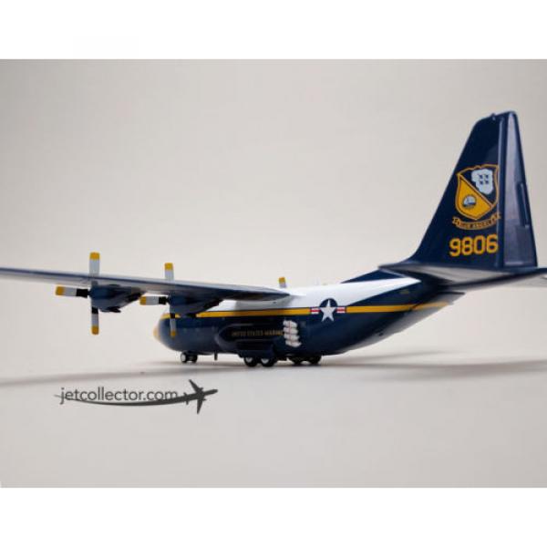 Inflight Blue Angels &#034;Fat Albert&#034; KC-130F Hercules w/Stand IF1300616 1:200 #6 image