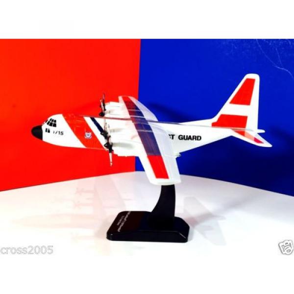 Lockheed C-130 Hercules US Coast Guard Plastic Display Model New In Box W/Stand! #3 image