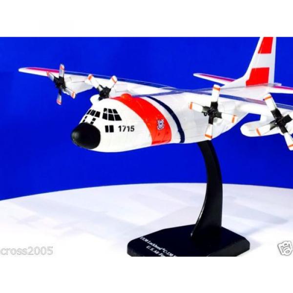 Lockheed C-130 Hercules US Coast Guard Plastic Display Model New In Box W/Stand! #4 image