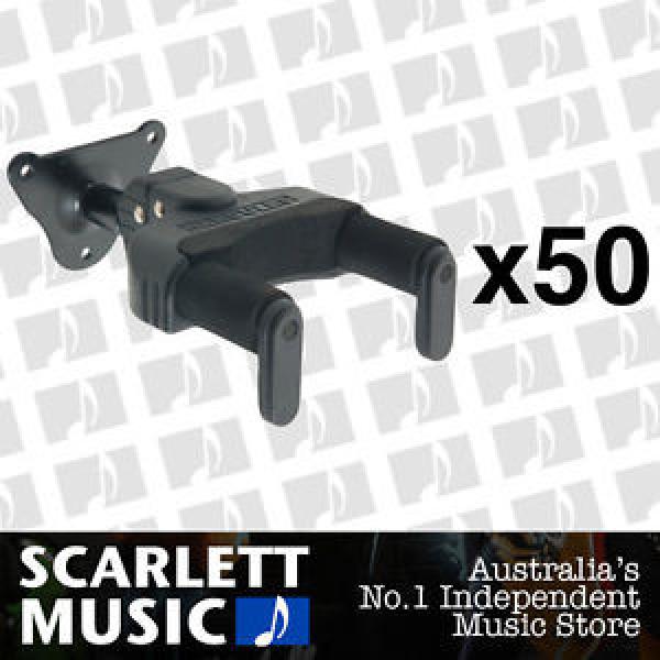 50x Hercules GSP39WB Guitar Wall Mount Stand Auto Grip 39WB *SET OF 50 PACKS* #1 image