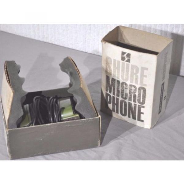 2-VINTAGE SHURE 510-S MODEL HERCULES DESKTOP/STAND MICROPHONES W/1 ORIGINAL BOX #6 image