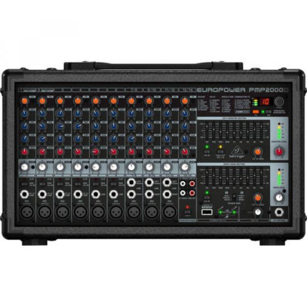 Behringer Europower PMP2000D Mixer w/ KLARK TEKNIK FX Processor Wireless Option #2 image