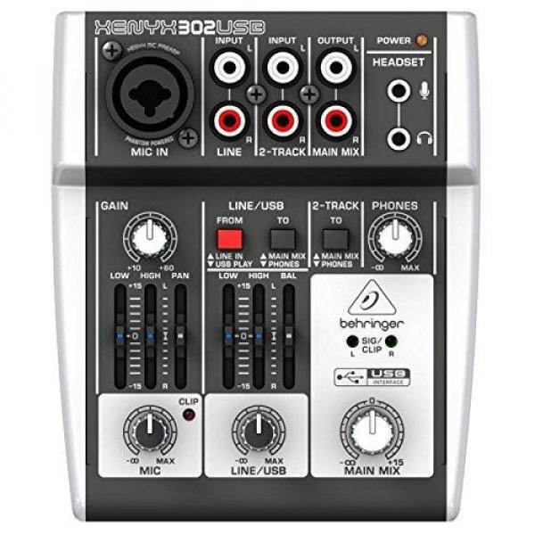 Behringer Xenyx 302USB Mixer #1 image