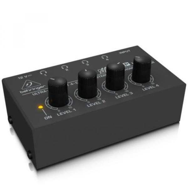 Behringer High Power Microamp Ultra Compact 4 Channel Stereo Headphone Amplifier #3 image