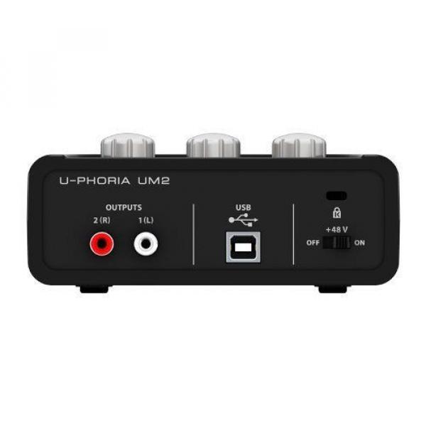 U-Phoria UM2 Music USB Audio Interface Recording Microphone Instrument Equipment #2 image