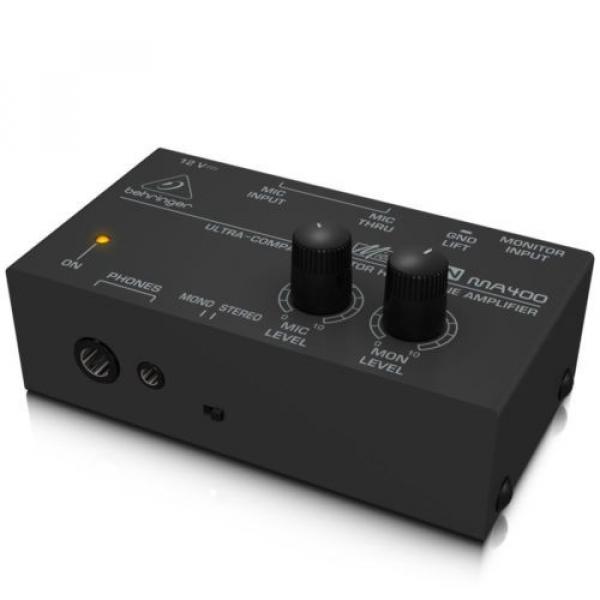 Behringer Micromon Ma400 Ultra-Compact Monitor Headphone Amplifier #5 image