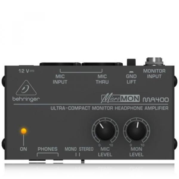 Behringer Micromon Ma400 Ultra-Compact Monitor Headphone Amplifier #6 image