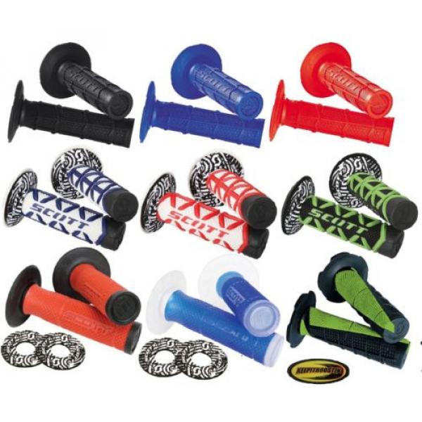 Scott USA Handlebar Grips Fits Honda Xr80 Xr100 Xr200 Xr250 Xr400 Xr650 2001-07 #1 image