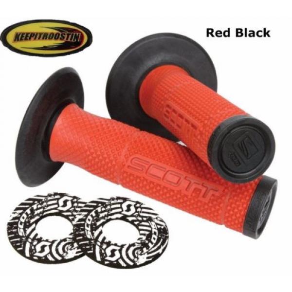 Scott USA Grips Fits Honda Cr80 Cr125 Cr250 Cr500 1984-1995 #17 image