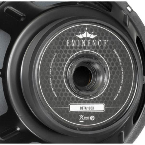 Eminence BETA-10CX 10 inch Coax Woofer 8 ohm 250 Watt RMS PA Replacement Speaker #5 image