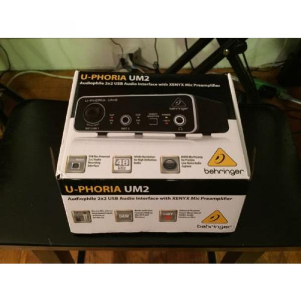 (New) Behringer U-Phoria UM2 USB Audio Interface #5 image