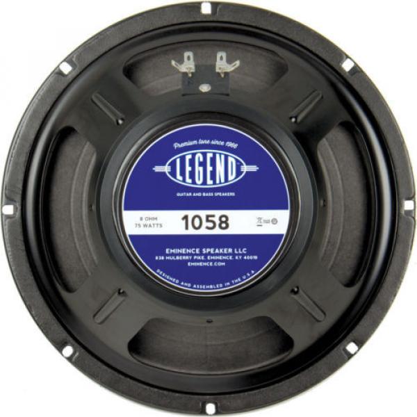 Eminence Legend 1058 10&#034; Guitar Speaker 8 Ohm #1 image