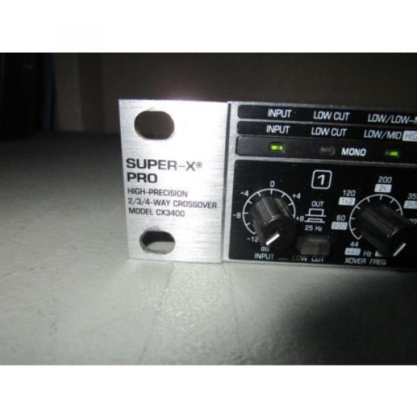 BEHRINGER SUPER-X PRO CX3400 CROSSOVER #2 image