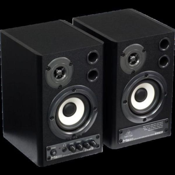 Behringer MS20 Studio Monitor Studio Speakers 20 Watt MS-20 - BNIB - BM #4 image