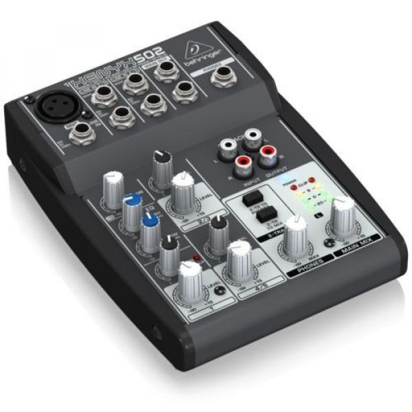 Behringer Xenyx 502 5-Channel Compact Audio Mixer NEW l USA Authorized Dealer #5 image