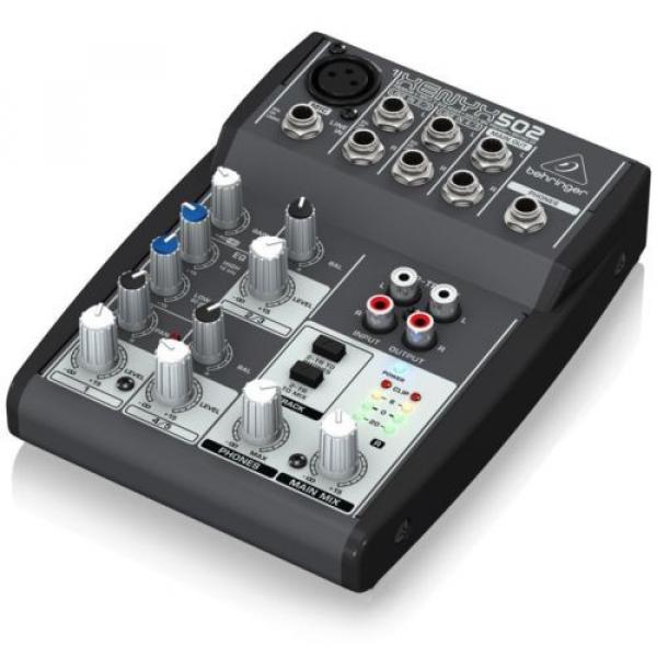 Behringer Xenyx 502 5-Channel Compact Audio Mixer NEW l USA Authorized Dealer #6 image