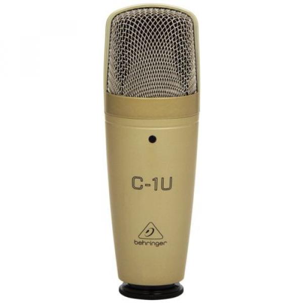 BEHRINGER C-1U USB Studio Condenser Microphone Win &amp; Mac Import JPN F/S #1 image