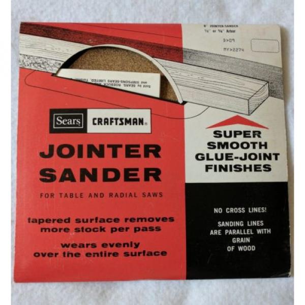 Vintage Craftsman Jointer Sander 8 Inch For Table Or Radial Saw #2 image