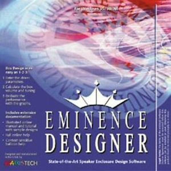 Eminence Designer Software Free Shipping!! Authorized Distributor!!! #1 image