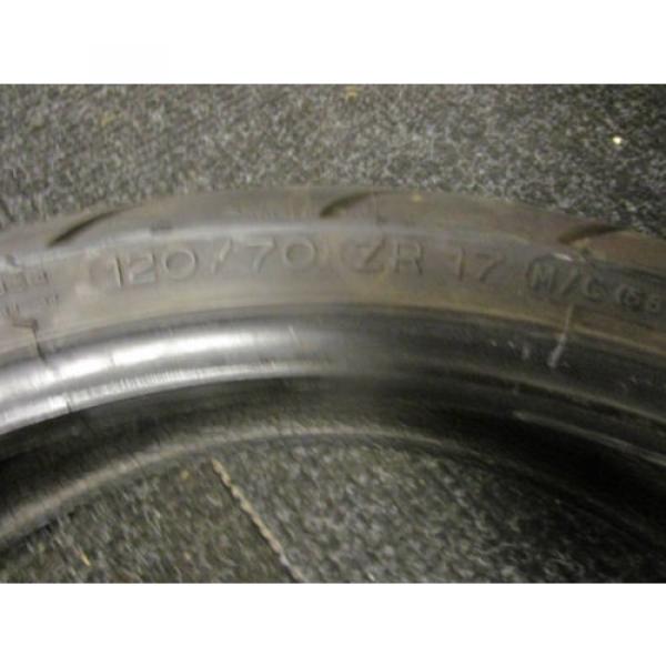 MICHELIN RADIAL 120 70 17 FRONT ROAD TYRE #3 image