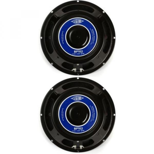 Eminence Legend BP102 Legend Series 10&#034; 200-Watt Replac... (2-pack) Value Bundle #1 image