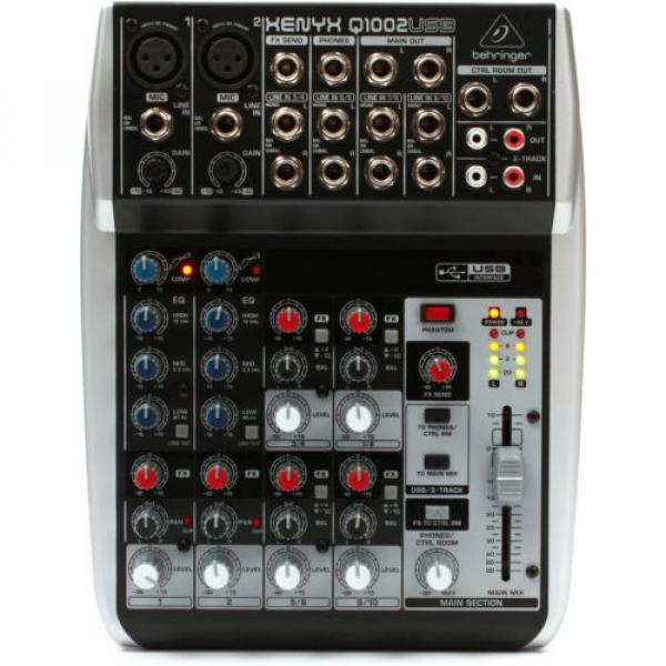 Brand New Behringer Xenyx Q1002USB 10 Input 2-bus Analog Mixer RRP$199 #4 image