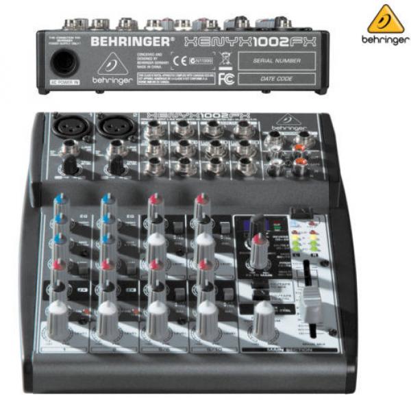 Behringer Xenyx 1002FX Premium 10-Ch Audio Multi Mixer NEW l Authorized Dealer #1 image