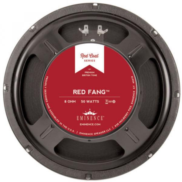 Eminence Red Coat Red Fang 10 inch Lead Rhythm Guitar Speaker 8 ohm 50 Watt RMS #2 image