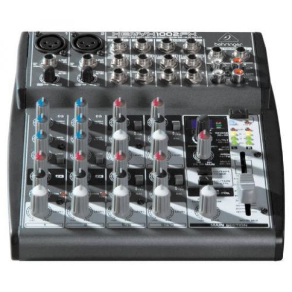 Behringer Xenyx 1002FX Premium 10-Ch Audio Multi Mixer NEW l Authorized Dealer #3 image