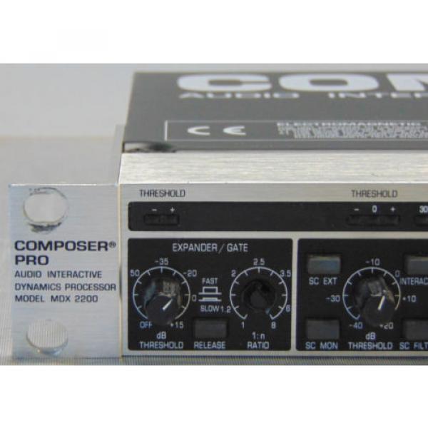 BEHRINGER MDX-2200 Composer Pro Audio Dynamics Processor #4 image