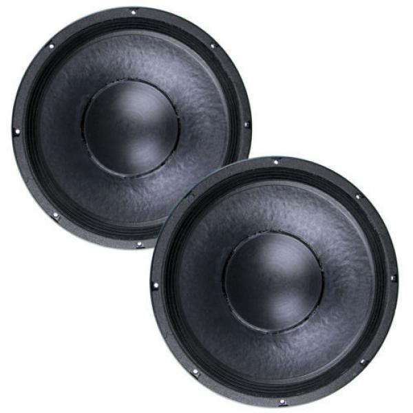 Pair Eminence LA15850 15&#034; 8 Ohm Professional Woofer Replacement Speaker #1 image