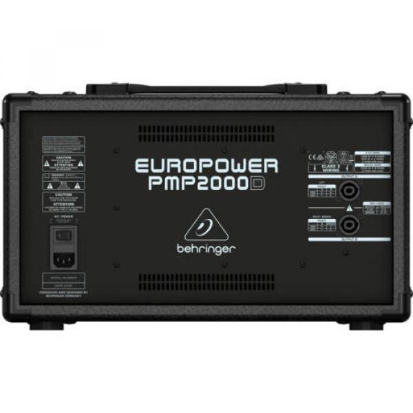 Behringer Europower PMP2000D Mixer w/ KLARK TEKNIK FX Processor Wireless Option #3 image