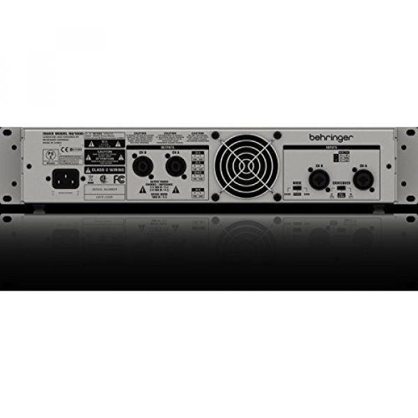 Behringer NU1000 iNuke Ultra-Lightweight, High-Density 1000-Watt Power Amplifier #6 image