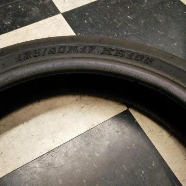 125/80R17 KR106 Dunlop Radial Racing front tire #4 image