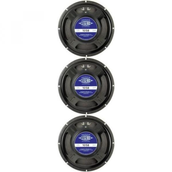 Eminence Legend 1058 Legend Series 10&#034; 75-Watt Replacem... (3-pack) Value Bundle #1 image