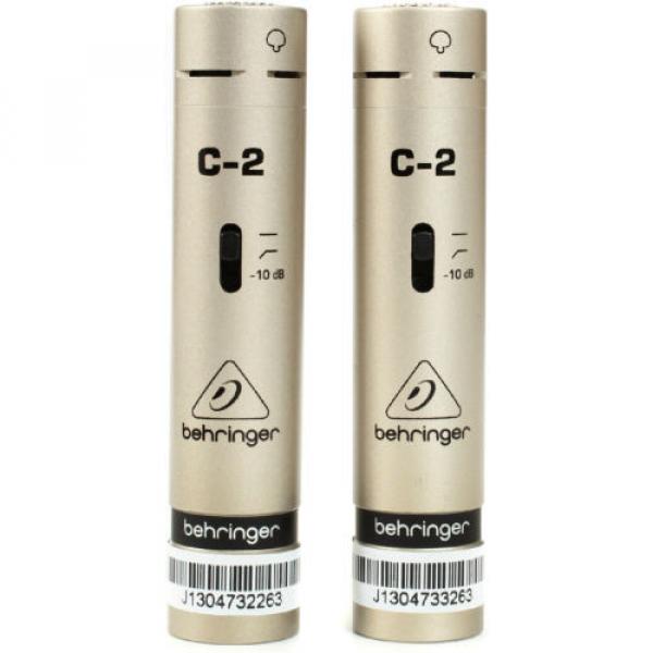 New Behringer Pair C-2 Condenser Microphones Buy it Now! Make Offer! Auth Dealer #1 image