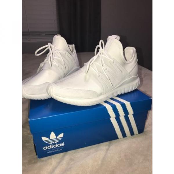 Adidas Tubular Radial - White - Size 9 - w/Box #1 image