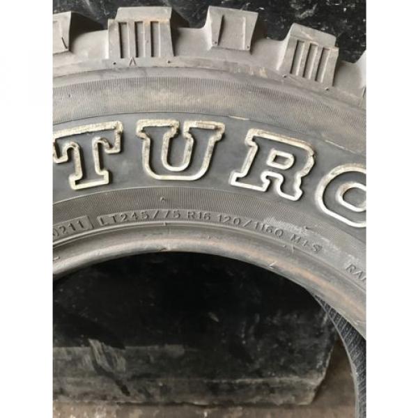 X2 245 75 16 120/116Q M+S ADVENTURO M/T GT RADIAL TREAD OVER 7.71 &amp; 8.37mm #5 image