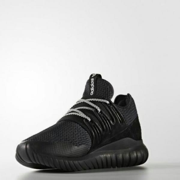 New Men&#039;s ADIDAS Originals Tubular Radial - S76719 - Black Sneaker SZ 10 #2 image