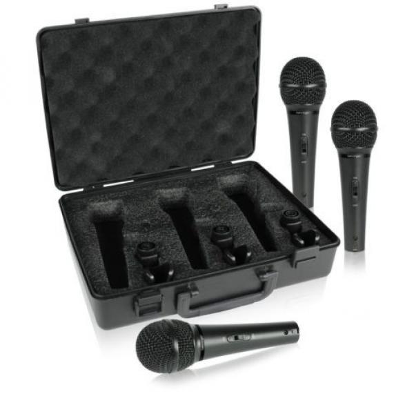 Behringer Ultravoice Xm1800s Dynamic Microphone 3-Pack (Price Per Set Sold On... #4 image