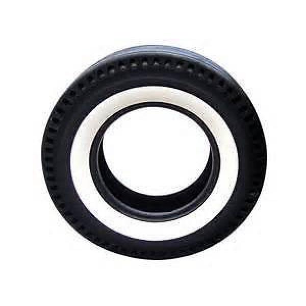 8 x 28.75 x 15 TRADITIONAL WHITEWALL RADIAL CHEATER SLICKS free shipping PAIR #1 image