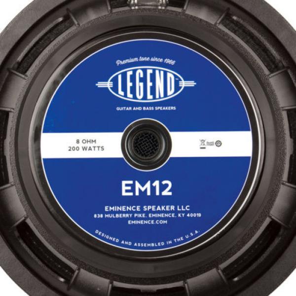 Eminence Legend EM12 12&#034; 8 Ohm Replacement Bass Guitar Speaker #5 image